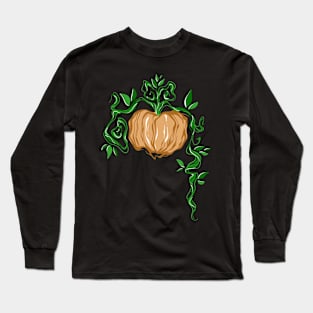 Minimalist Pumpkin Long Sleeve T-Shirt